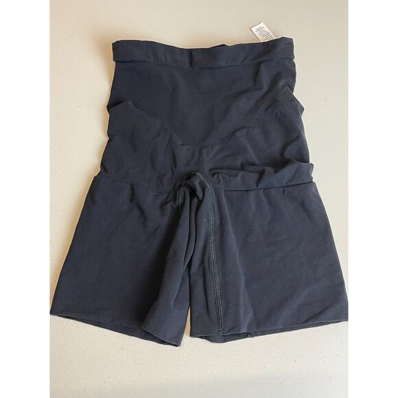 NWOT Spanx Power Series High-Waisted Shorts – Black, Size L, Firm Control - Picture 1 of 5